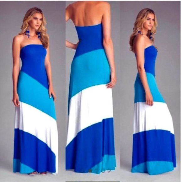 bebe Dresses & Skirts - BEBE colorblock dress NWT